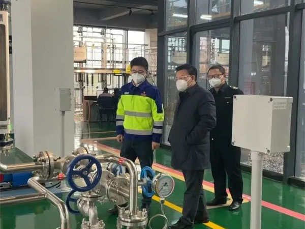 江西省应急管理厅厅长来江西星火化工实训基地调研