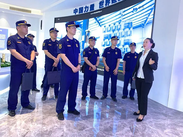 江西省消防救援总队副总队长马剑明一行赴江西星火化工实训基地现场指导